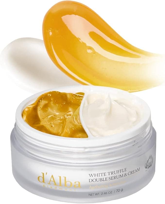 d'alba Crema y suero doble de trufa blanca italiana