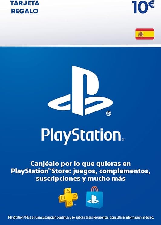 10€ PlayStation Store Tarjeta Prenda | Cuenta española [Código por correo]