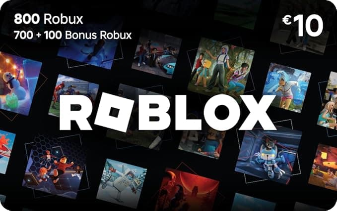 Tarjeta Prenda de Roblox