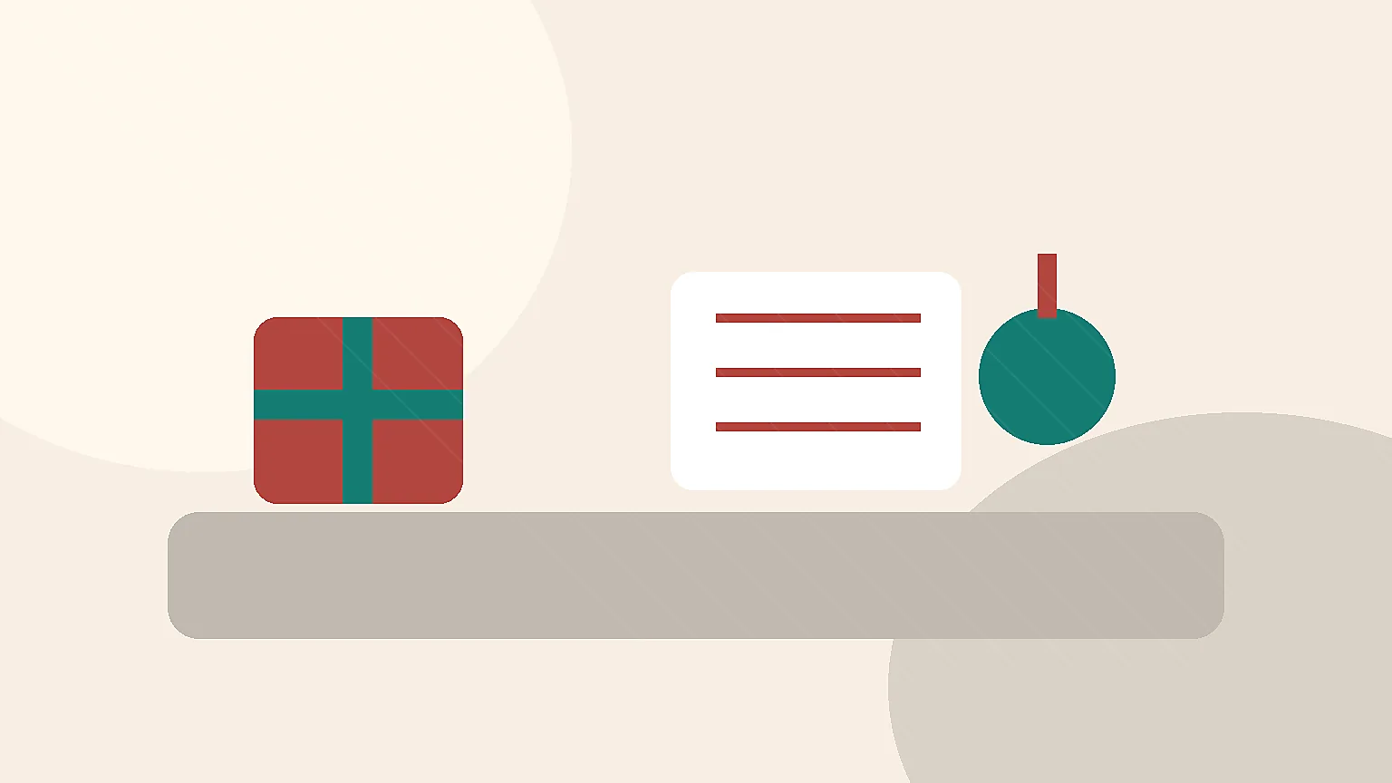Lista simples de Natal, embrulhos e calendário discreto para organizar prendas sem stress